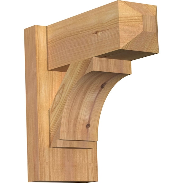 Ekena Millwork Imperial Craftsman Smooth Outlooker, Western Red Cedar, 5 1/2"W x 12"D x 12"H OUT06X12X12IMP04SWR - main